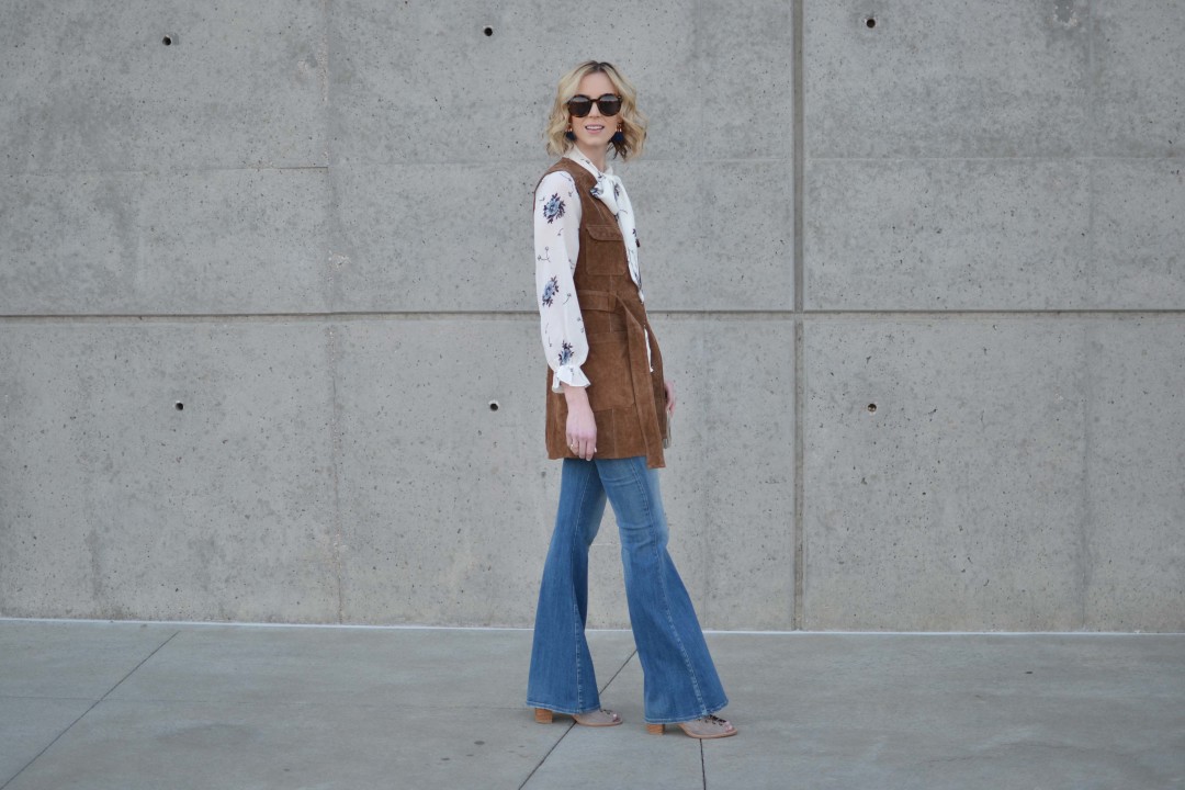 Ruffled Hem Seam Trousers main image 1