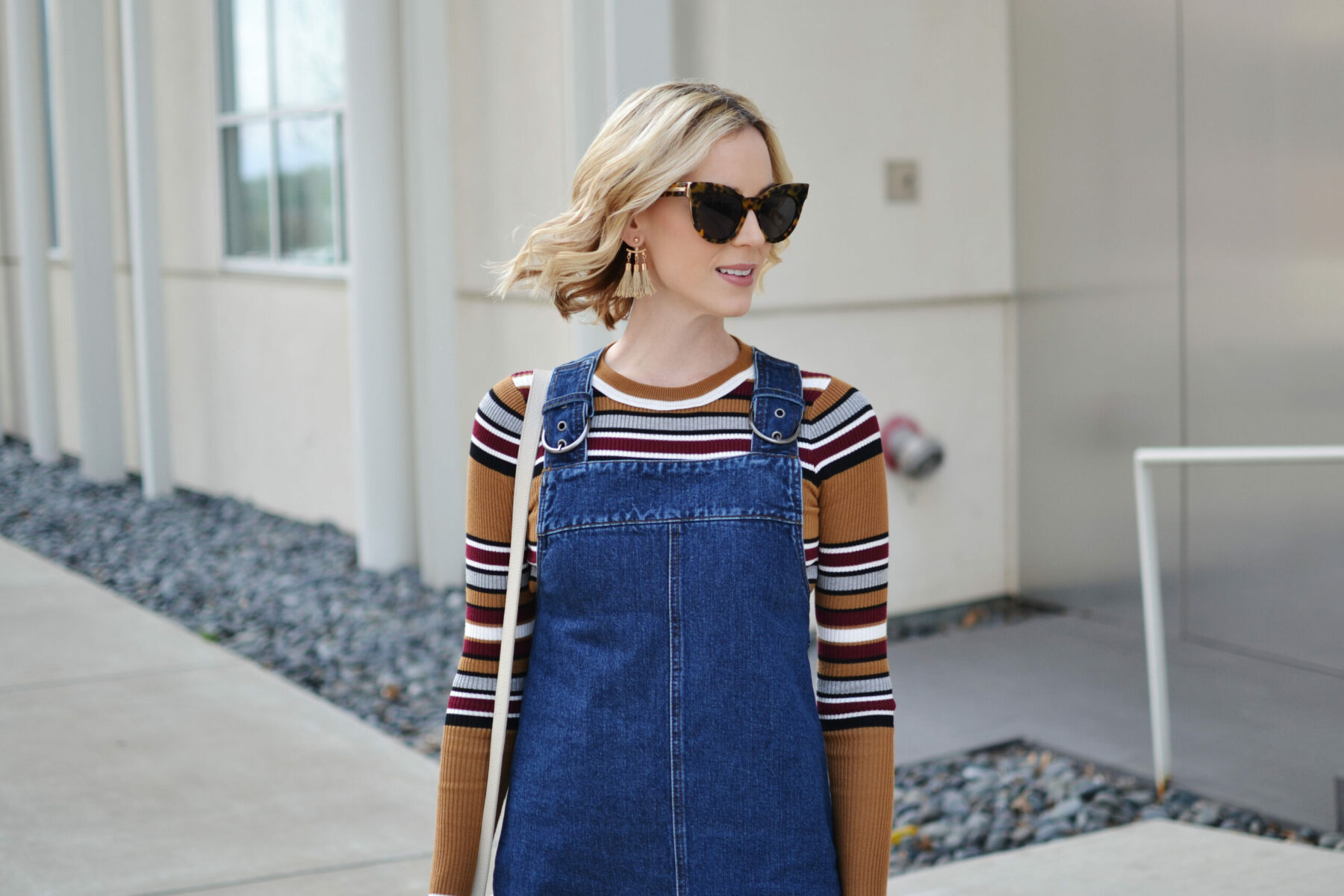 Overall Dress - Straight A Style