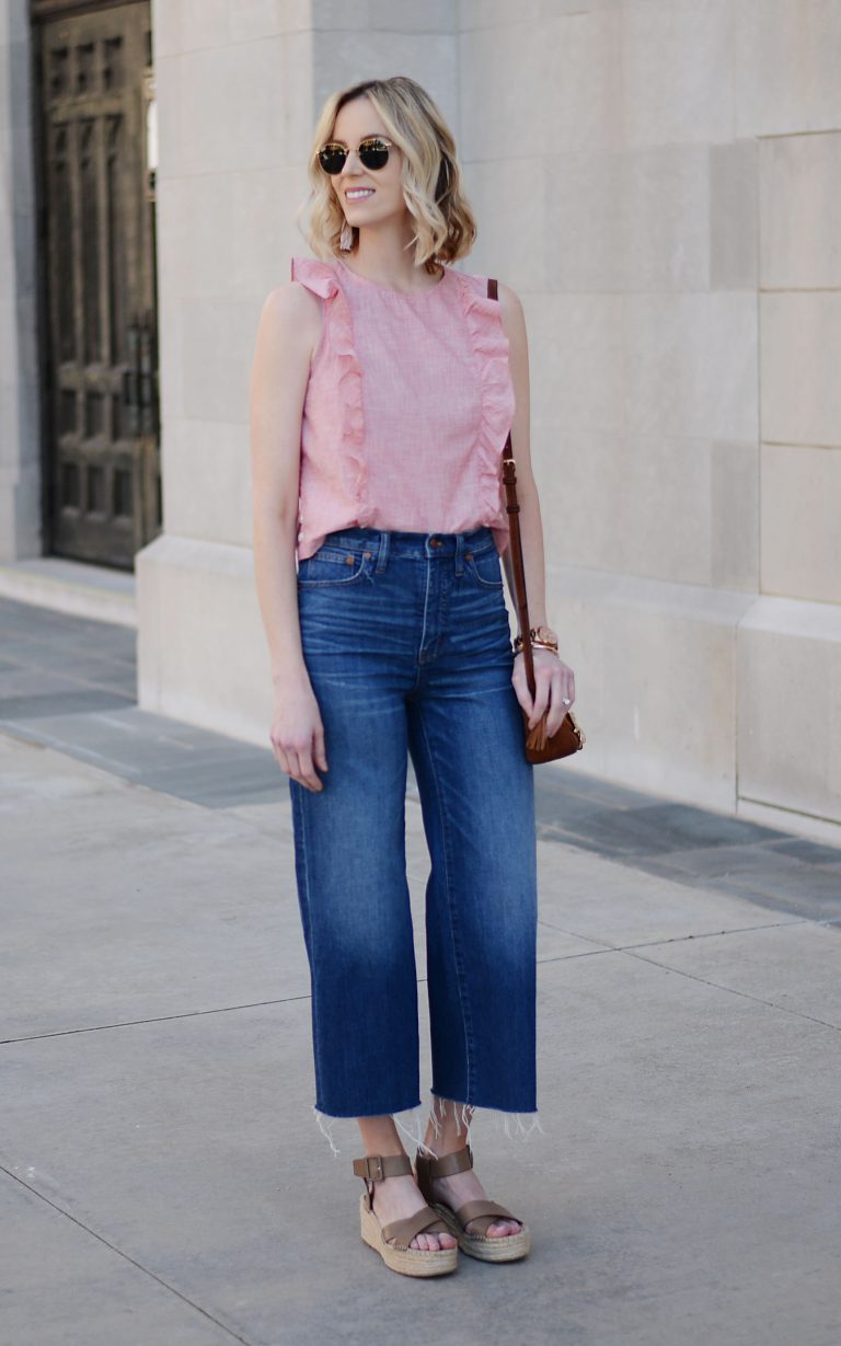 How to Transition Your Wardrobe from Winter to Spring - Cropped Jeans ...