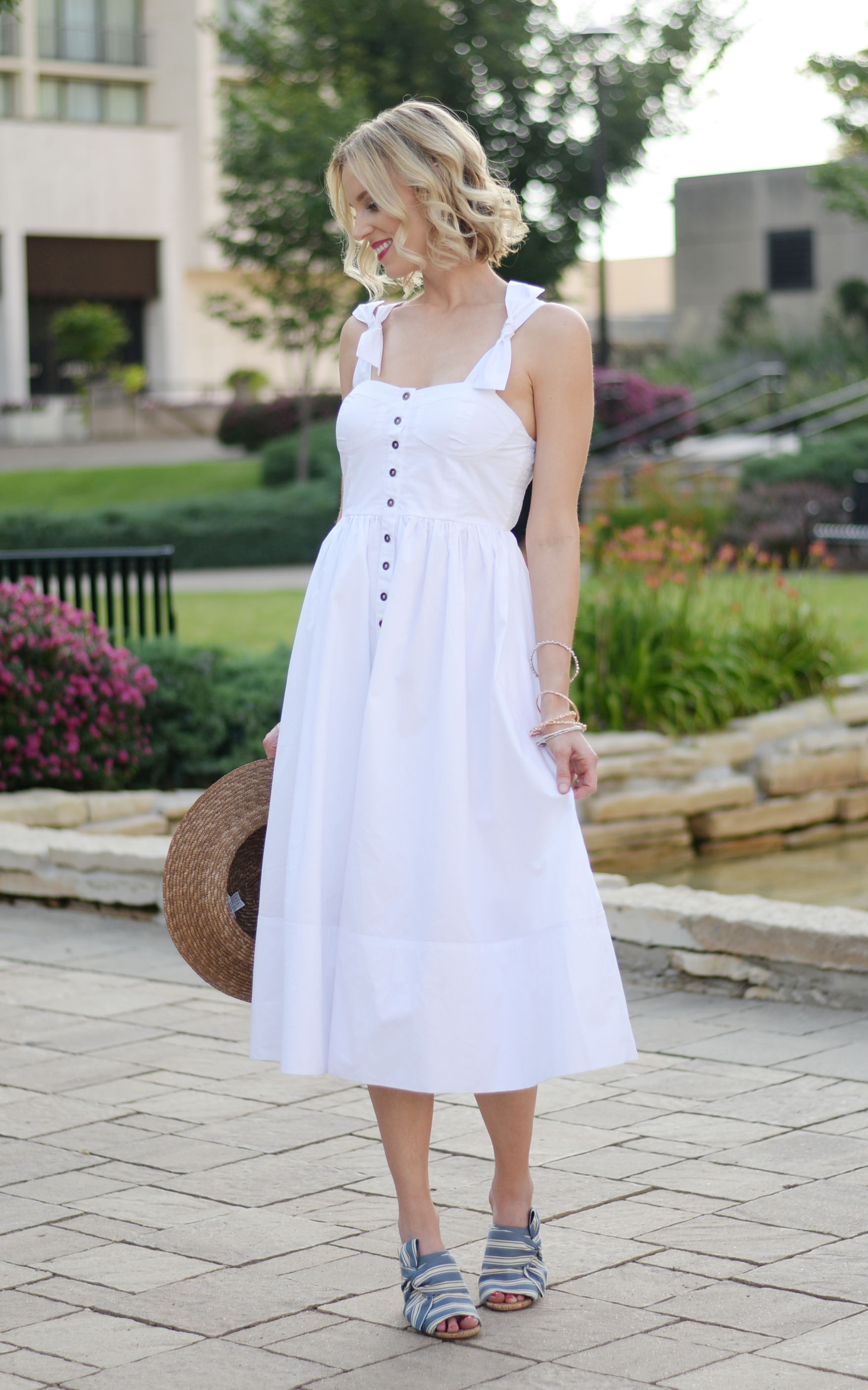 white dress 2 - Straight A Style