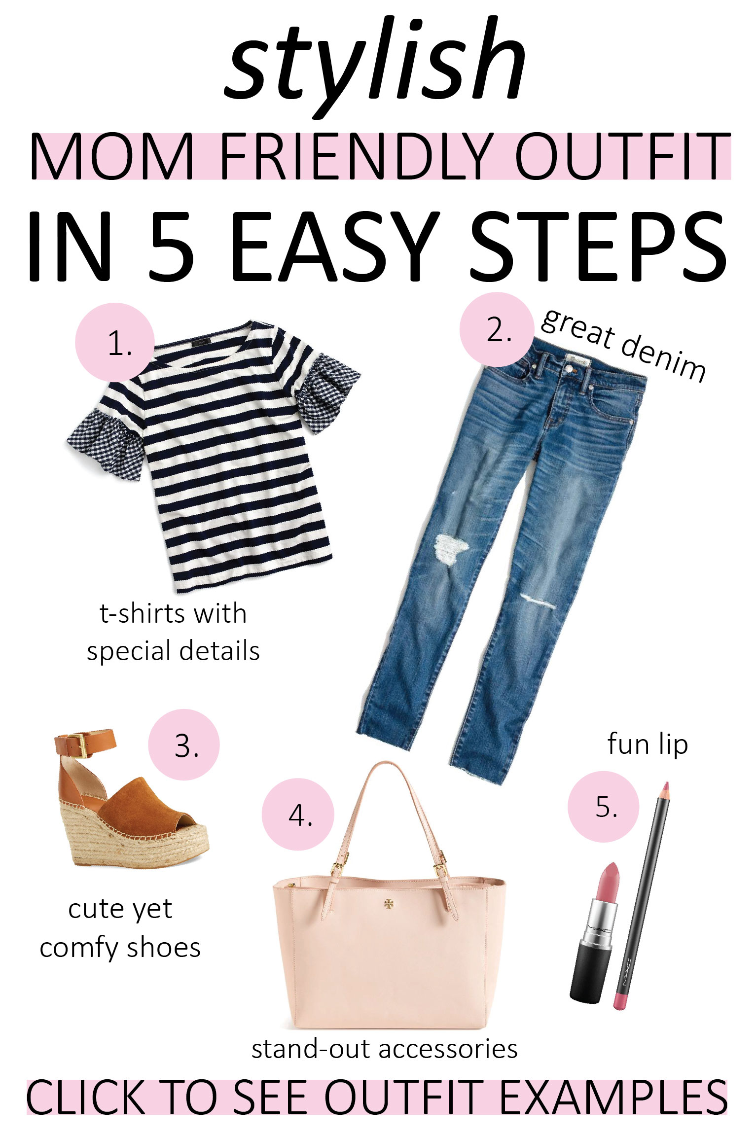 How to Create a Stylish Mom Friendly Outfit in 5 Easy Steps - Straight A  Style