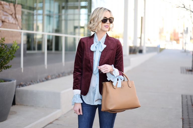 Unsuited Blouson Layer Top (haze shimmer) main image 1