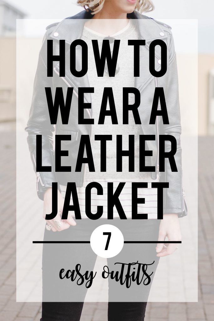 how to wear a leather jacket, leather jacket outfits