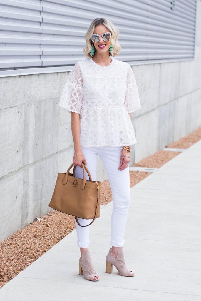 how to wear an all white outfit
