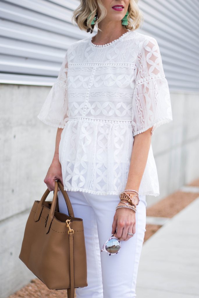 white on white outfit