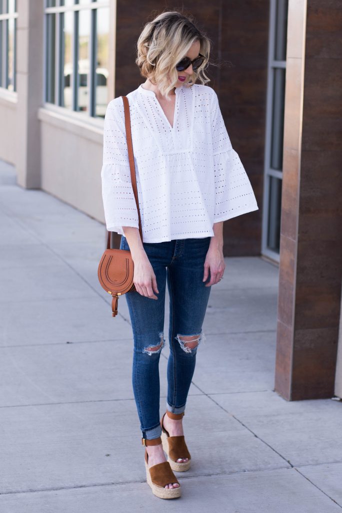 how to wear eyelet for spring