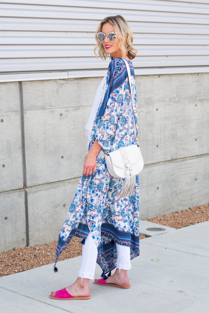 long duster kimono for an easy layer
