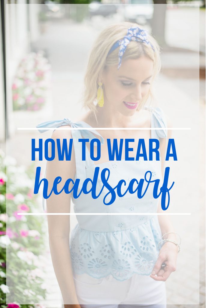 how to wear a headscarf, hair accessories, head scarf, hair scarf