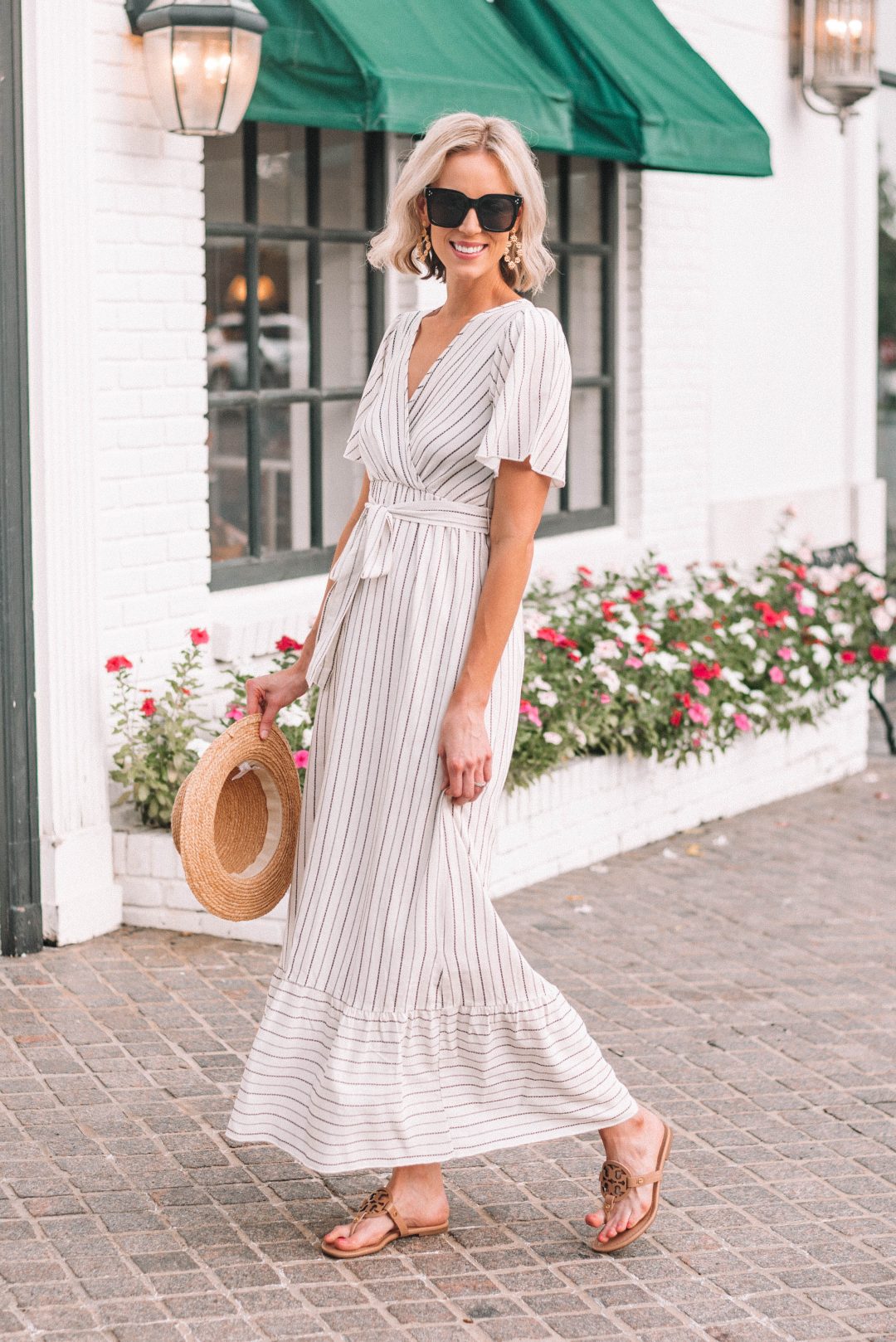 Striped Summer Maxi Dress - Straight A Style