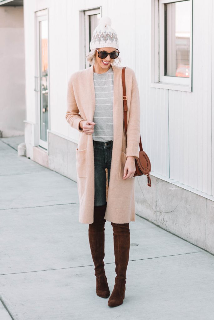 neutral fall layered look