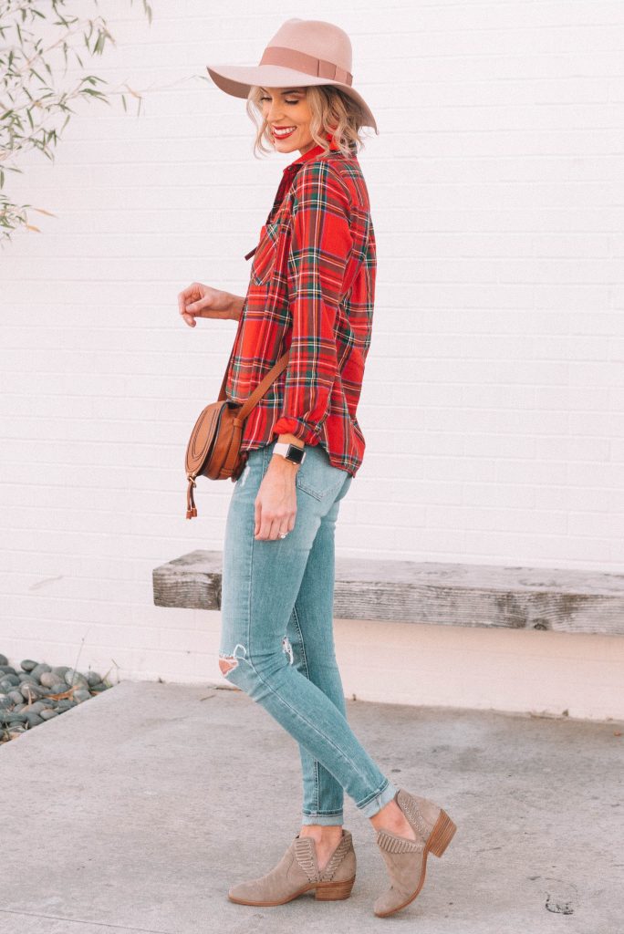 5 Ways to Style a Red Flannel Shirt for the Holidays