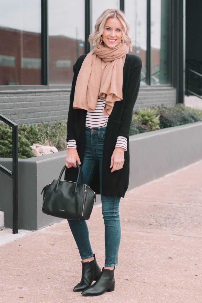 easy outfit combination with all the basics in your wardrobe
