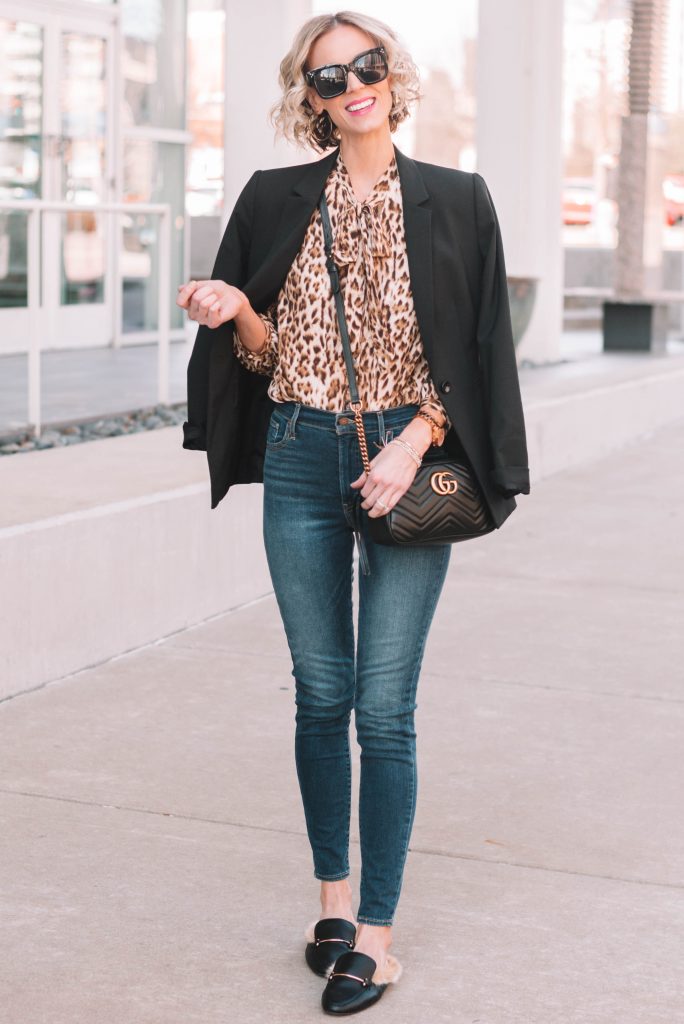 3 Ways to Wear 1 Leopard Blouse