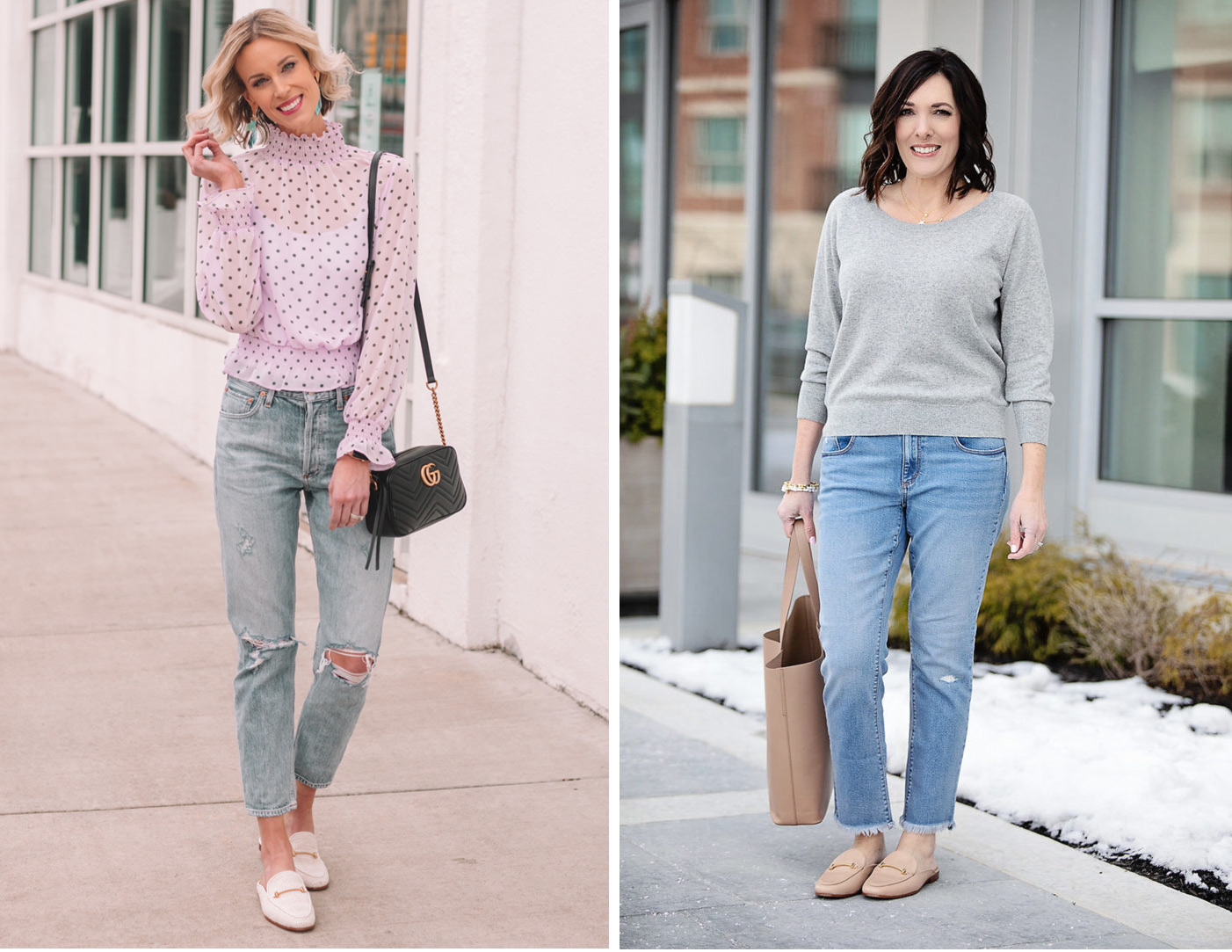 How to Transition Your Wardrobe from to Spring - Cropped - Straight A Style