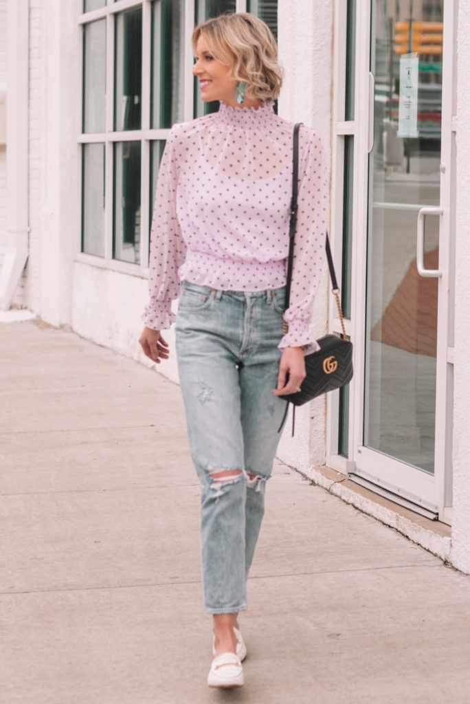 transitioning your wardrobe for spring with cropped jeans
