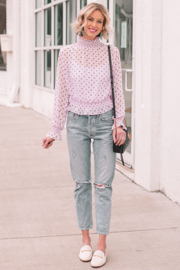 styling cropped jeans, types of cropped jeans, straight leg jeans, boyfriend jeans, spring outfit ideas