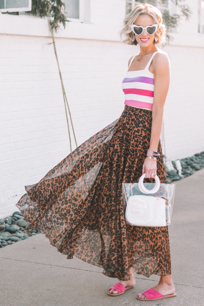 how to style long skirt, what to wear with a maxi skirt