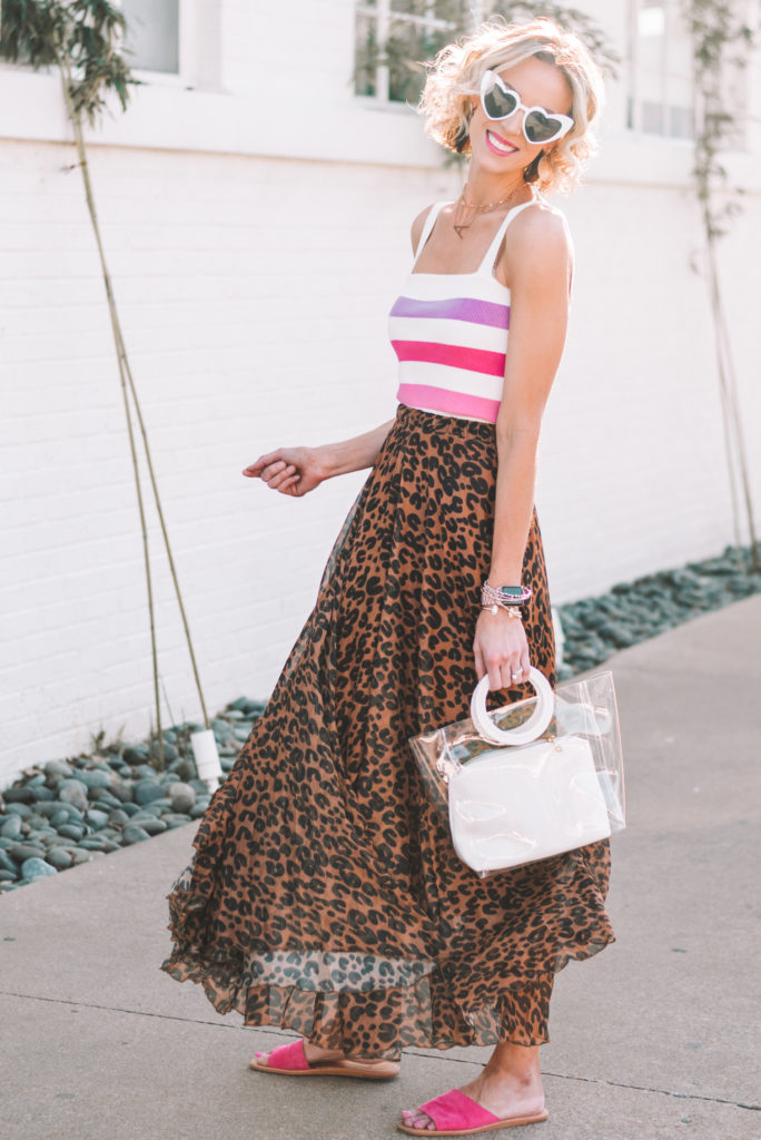 styling tips for long skirts, how to make a long skirt look cute