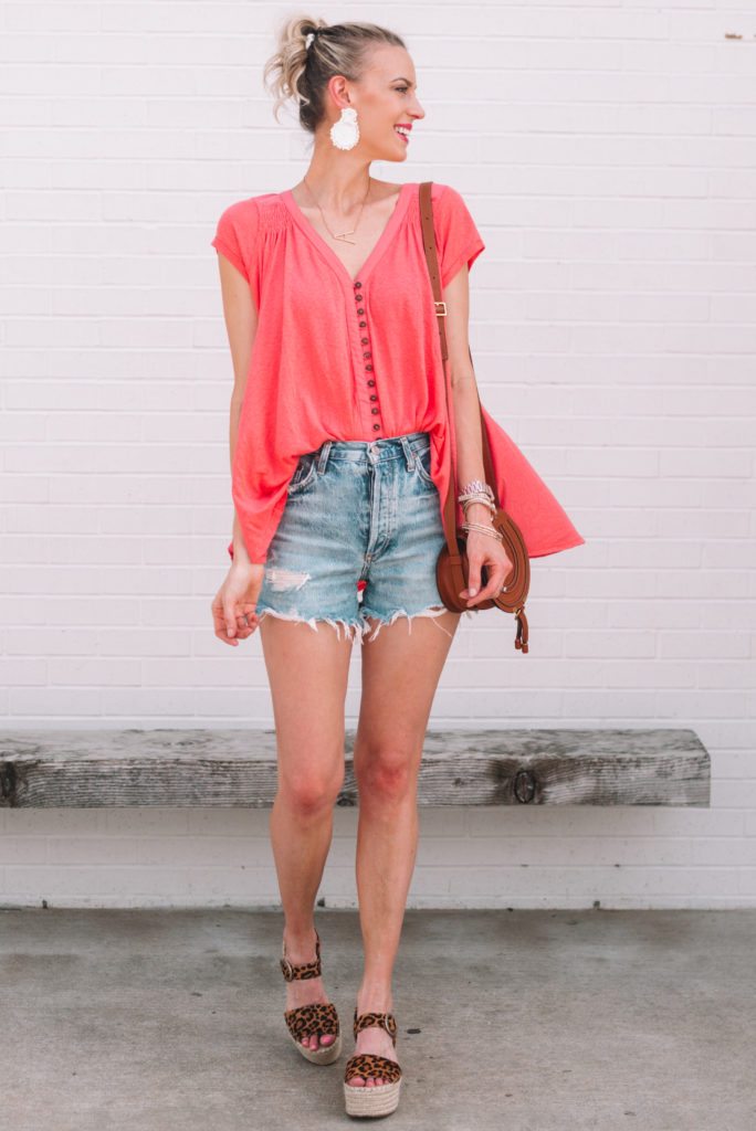 cute and casual summer outfit