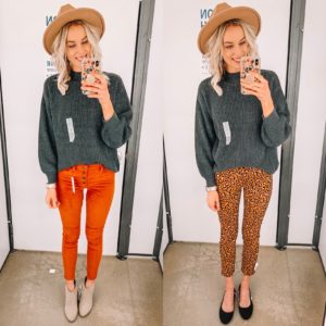 Corduroy Colored Pants for Fall Styled Multiple Ways - Straight A Style