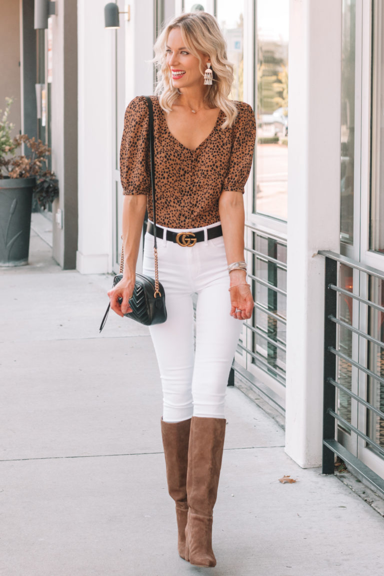 Adorable Leopard Top - Straight A Style