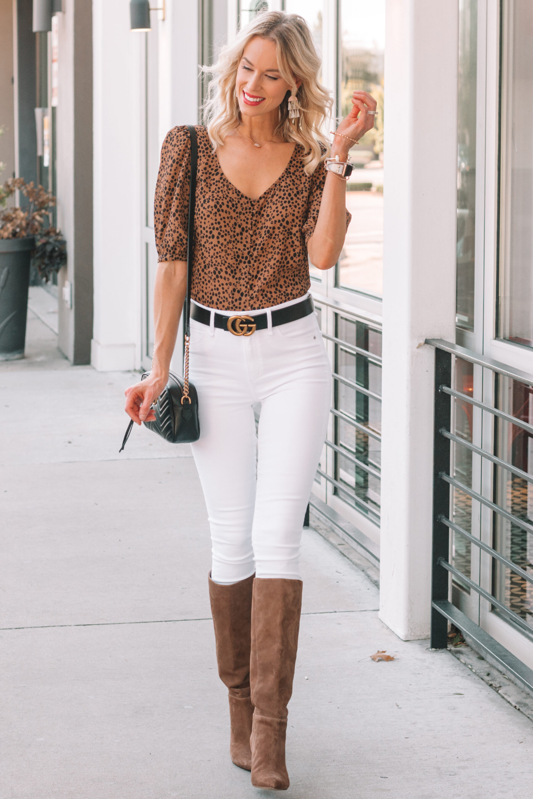 Adorable Leopard Top - Straight A Style