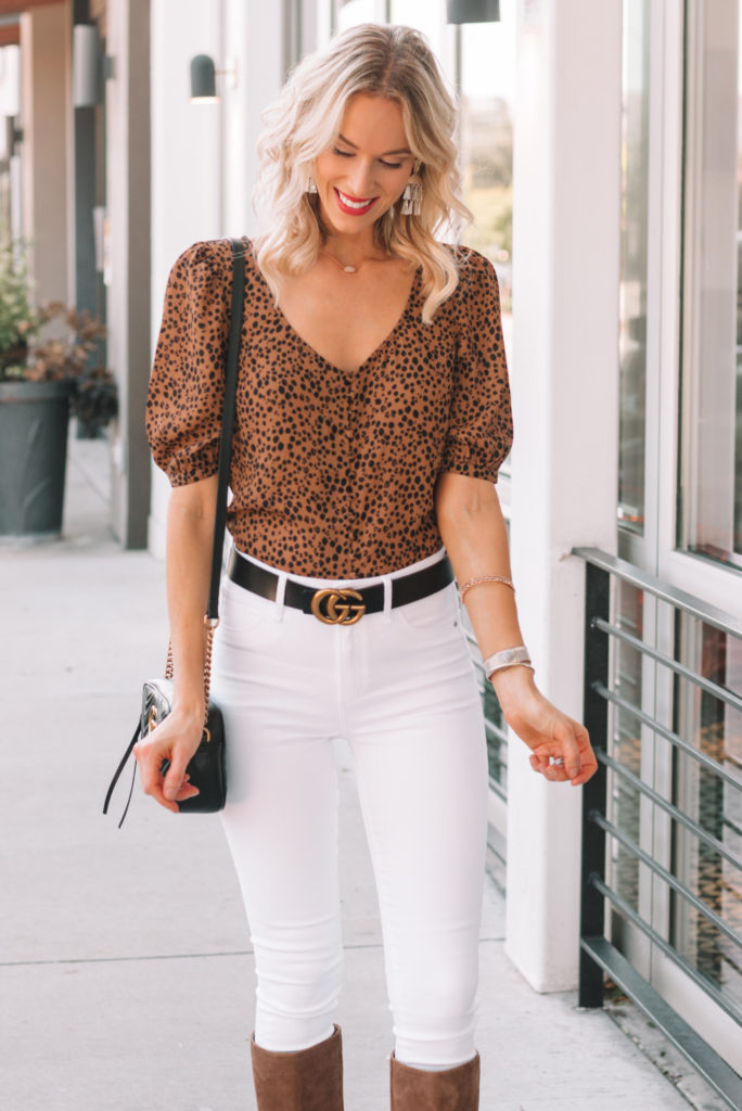 leopard top for fall