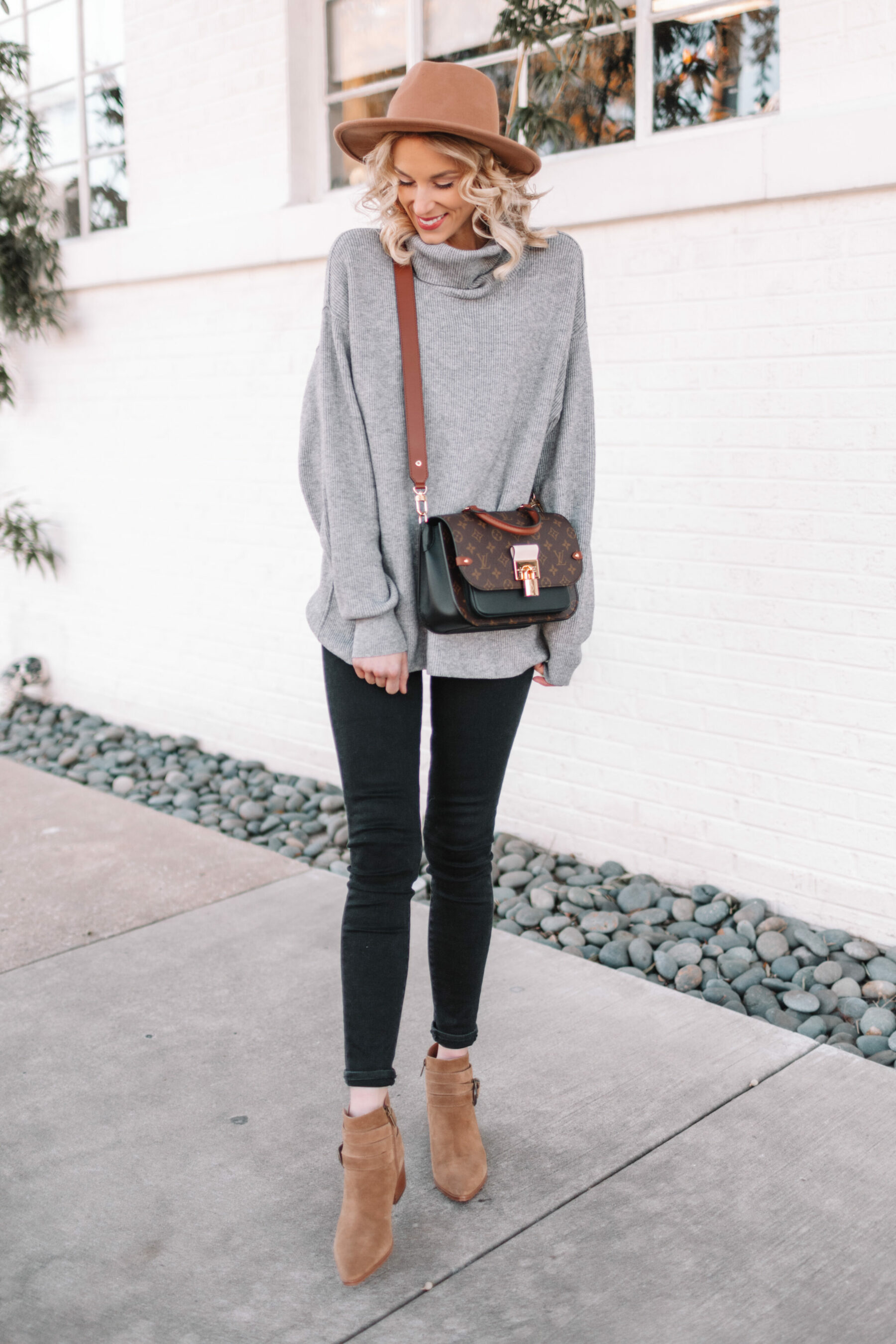 Oversized Sweater Outfit + Sale Boots - Straight A Style