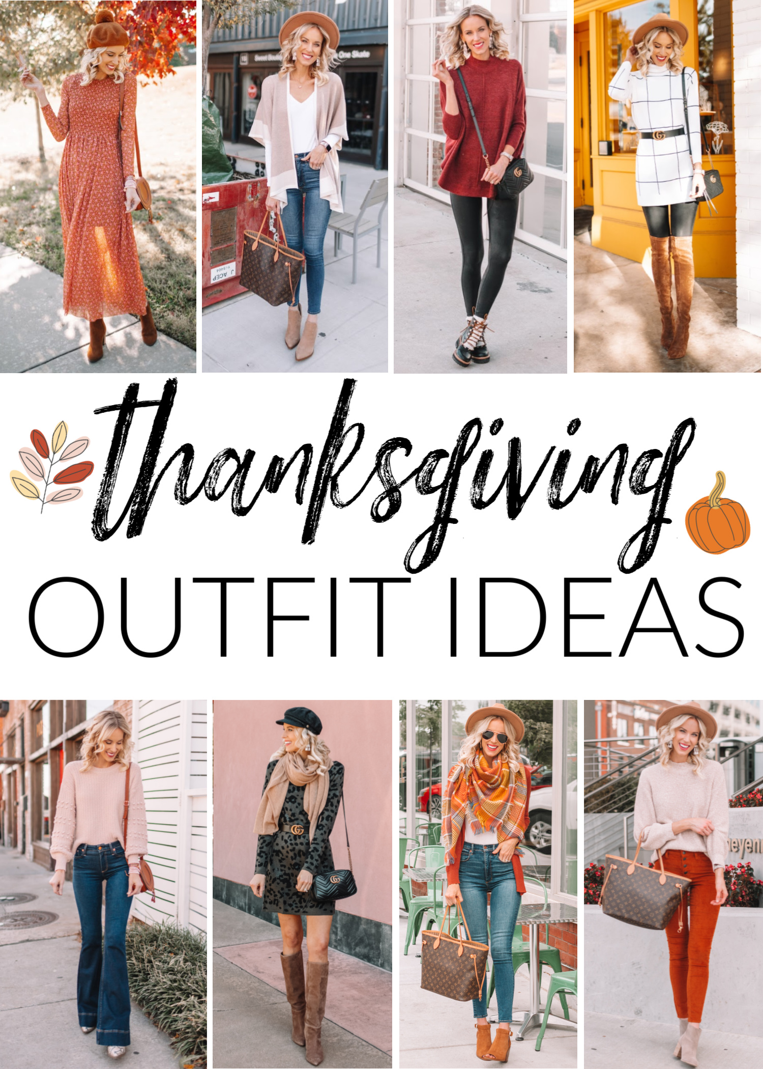 Thanksgiving Outfit Ideas from  Fashion - wit & whimsy
