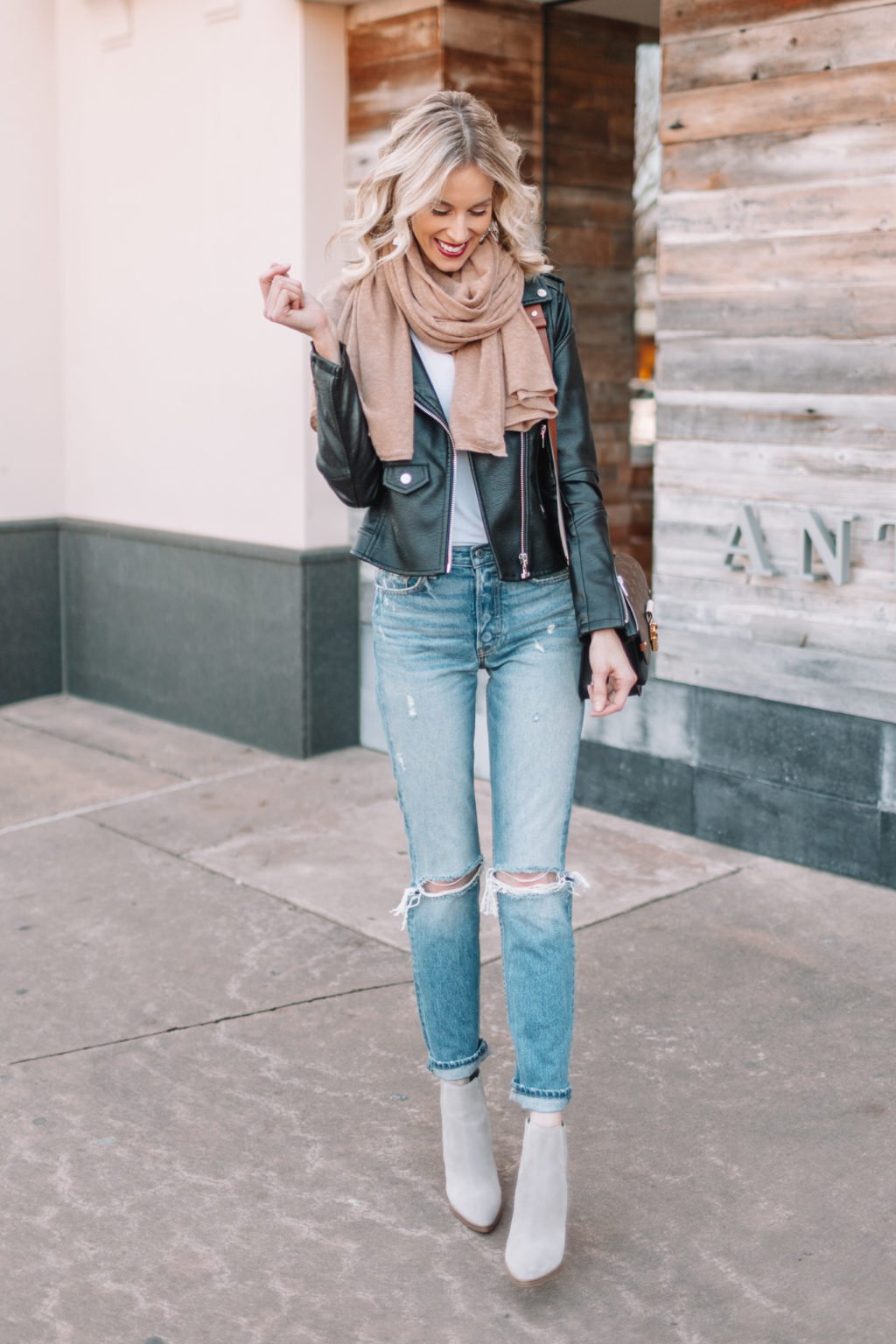 How to Wear Cropped Jeans In Winter Straight A Style