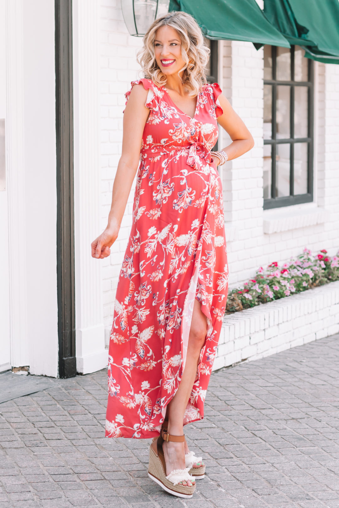 Spot On Maternity Wrap Dress
