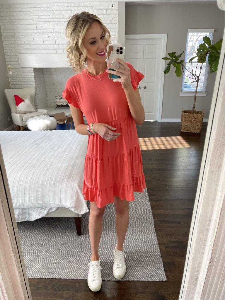 You'll love this $16 all cotton dress for spring and summer!