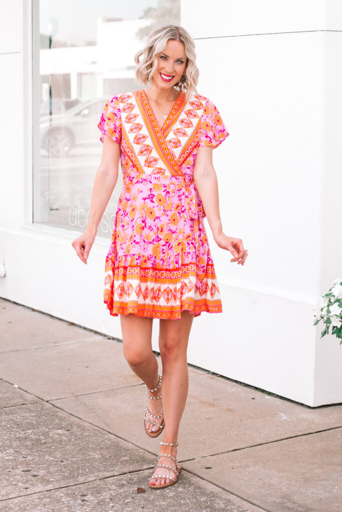 Looking for a fun summer dress? This one is really affordable and easy to wear!