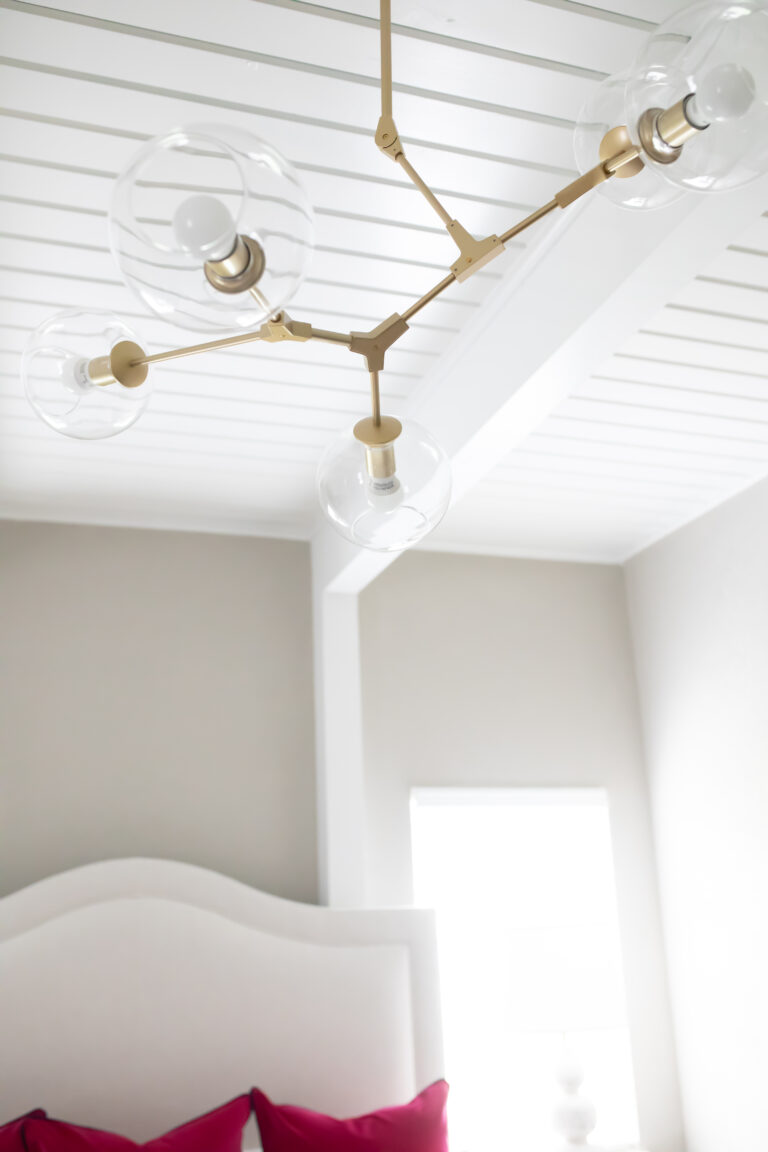 Transitional Eclectic Bedroom Update with Luxe Furniture & Design Tulsa