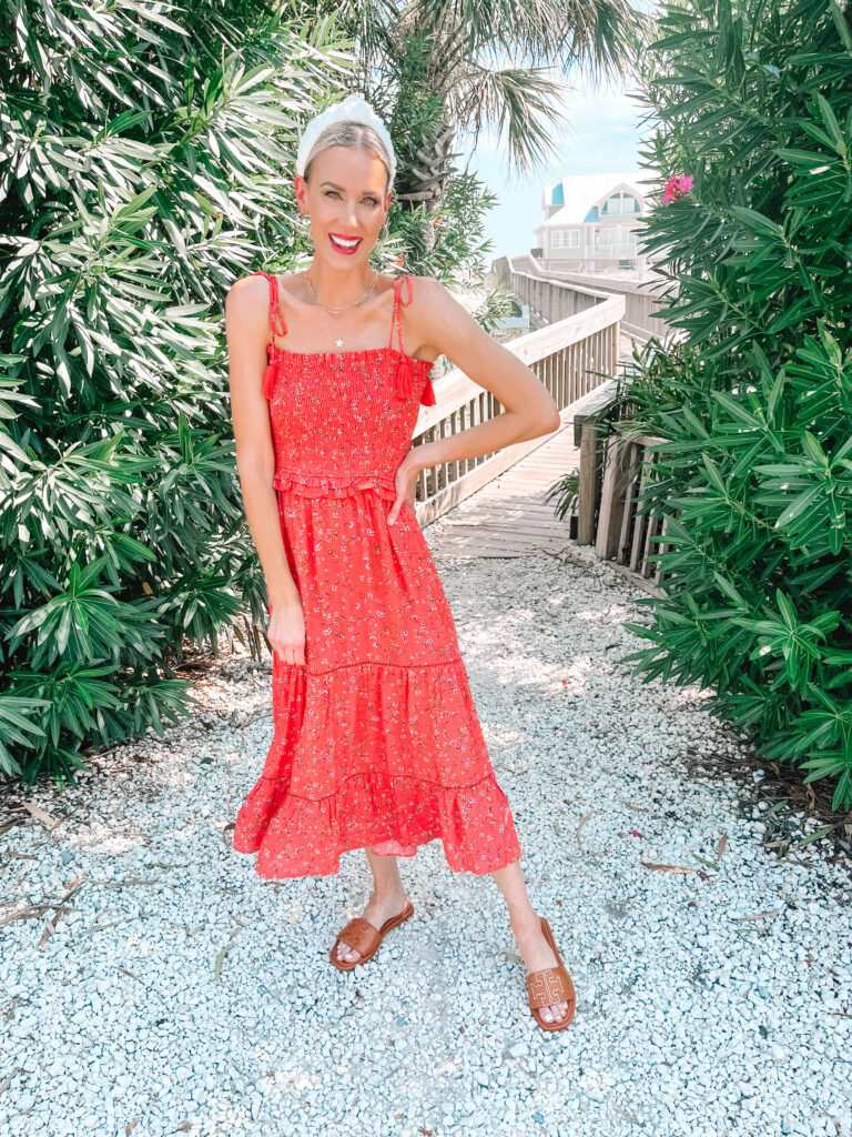 Have a summer dress you love? Wondering how to transition your summer dress to fall? This post if for you! Sharing this gorgeous dress styled three ways. 
