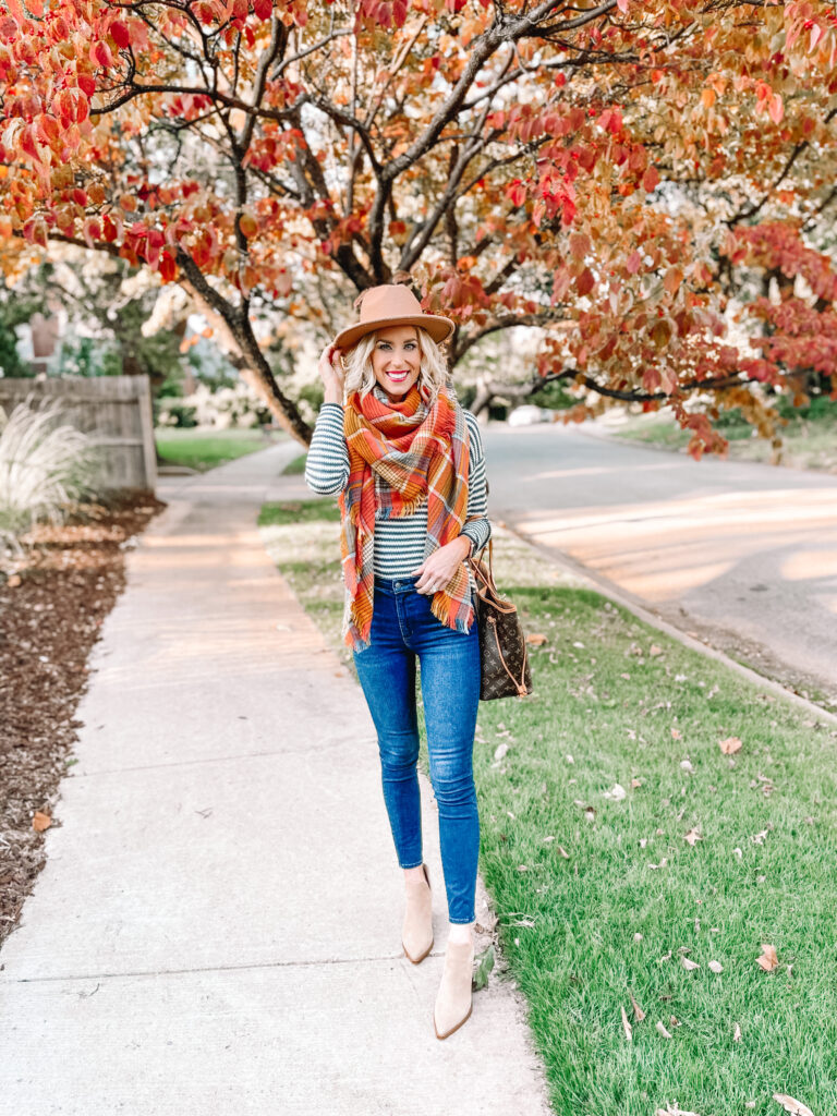 Sharing how to styled this amazing striped sweater 4 ways