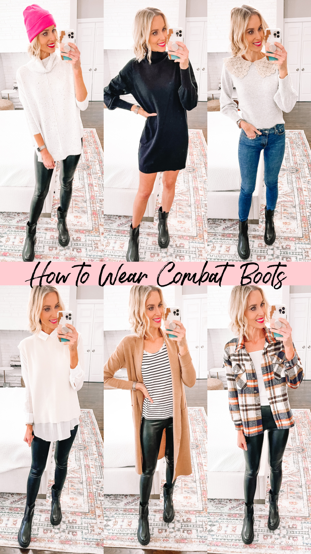 Outfits with Combat Boots-22 Ideas How to Wear Combat Shoes
