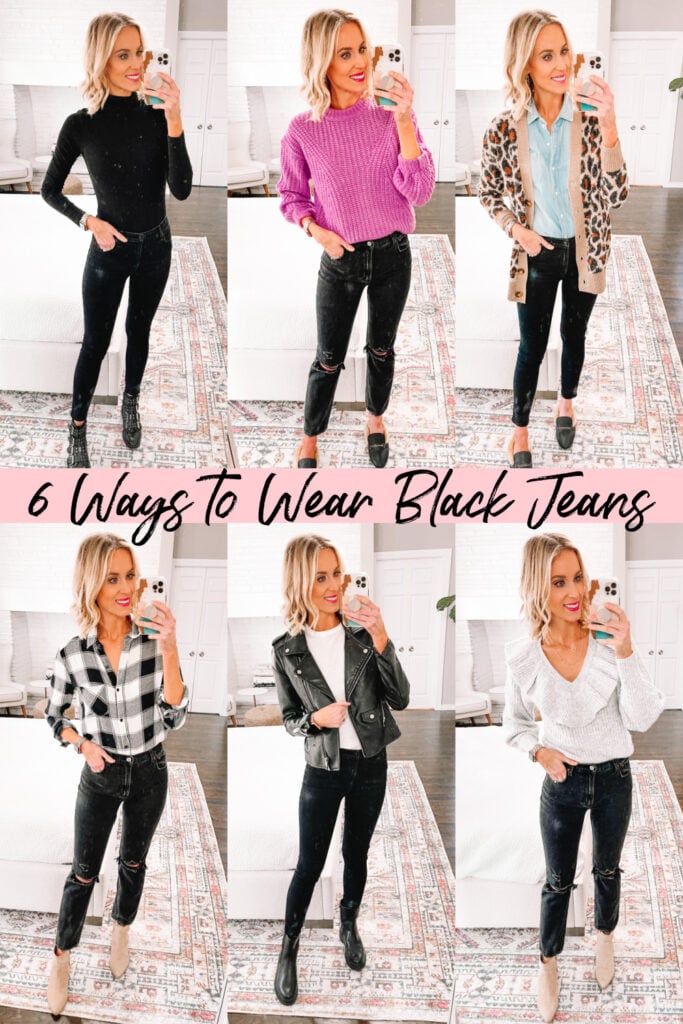 6 Ways to Wear Black Jeans Straight A Style