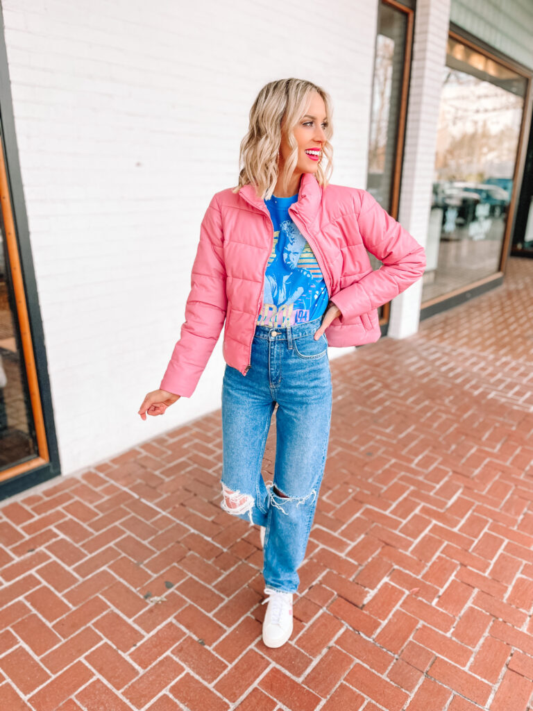 Curious what jeans are in style for 2022? Wide leg jeans are in style for 2022 plus other fun styles! I'm sharing how to wear them plus more!