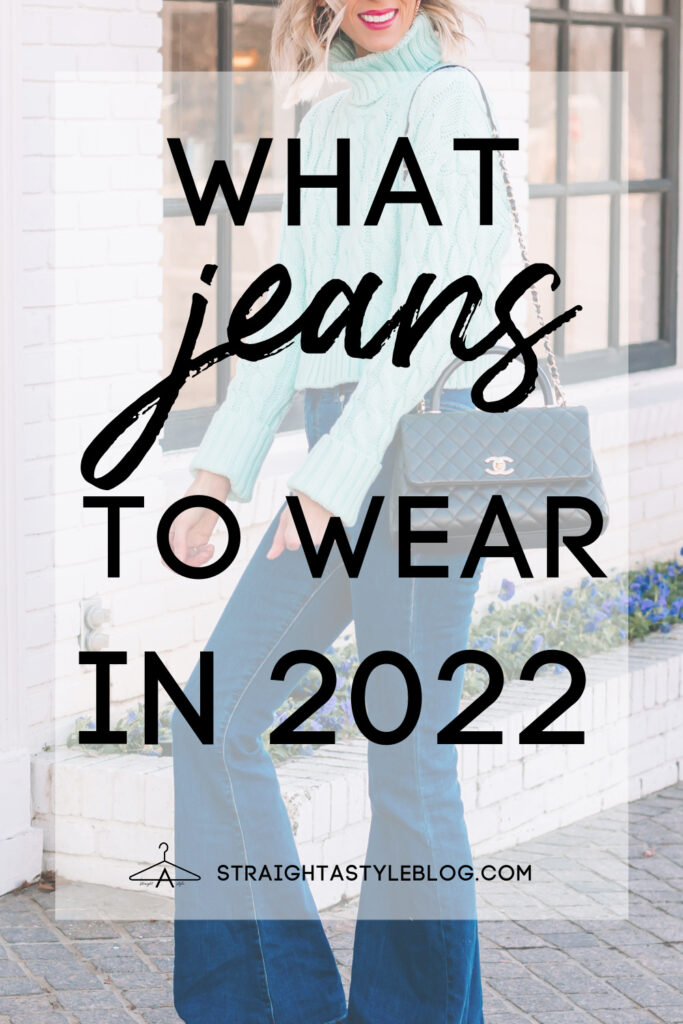 Wondering what jeans are in style and if flare jeans are in style for 2022? Then this is the post for you! 