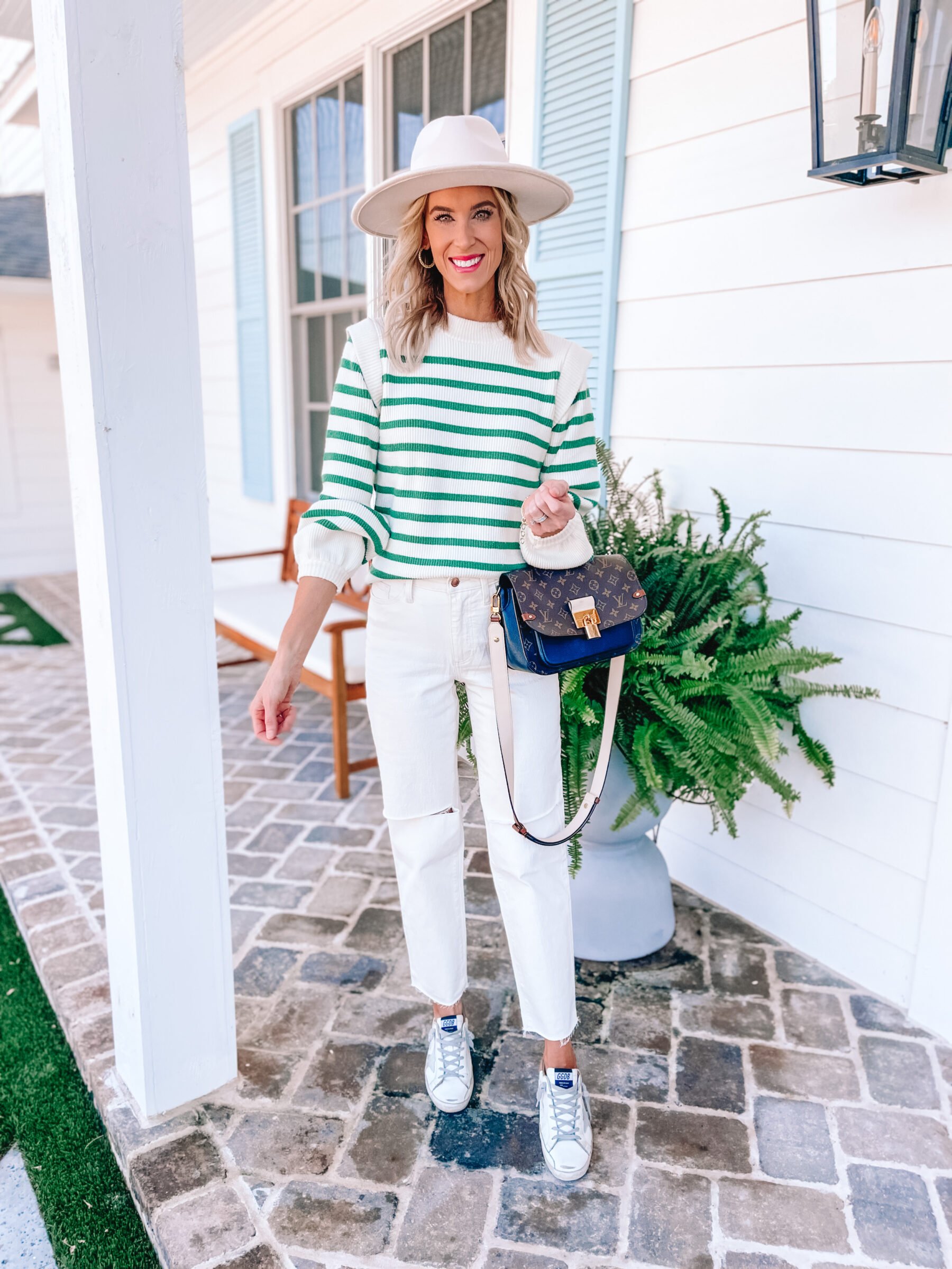 Amazon Striped Sweater Straight A Style