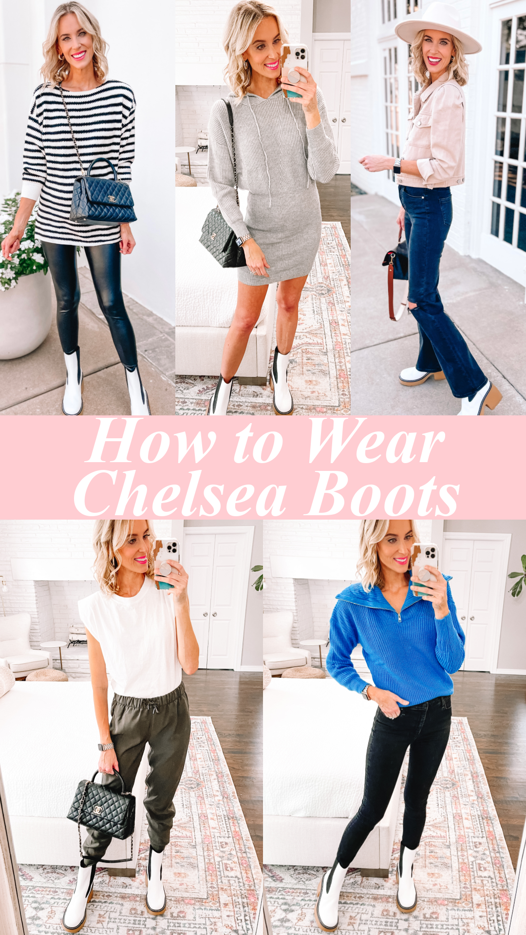 How to Wear Chelsea Boots for Women Straight Style