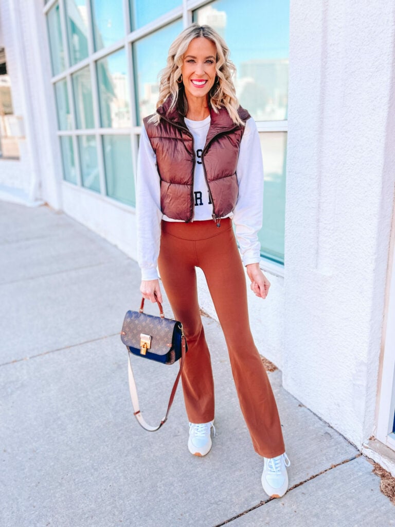 flare leggings style