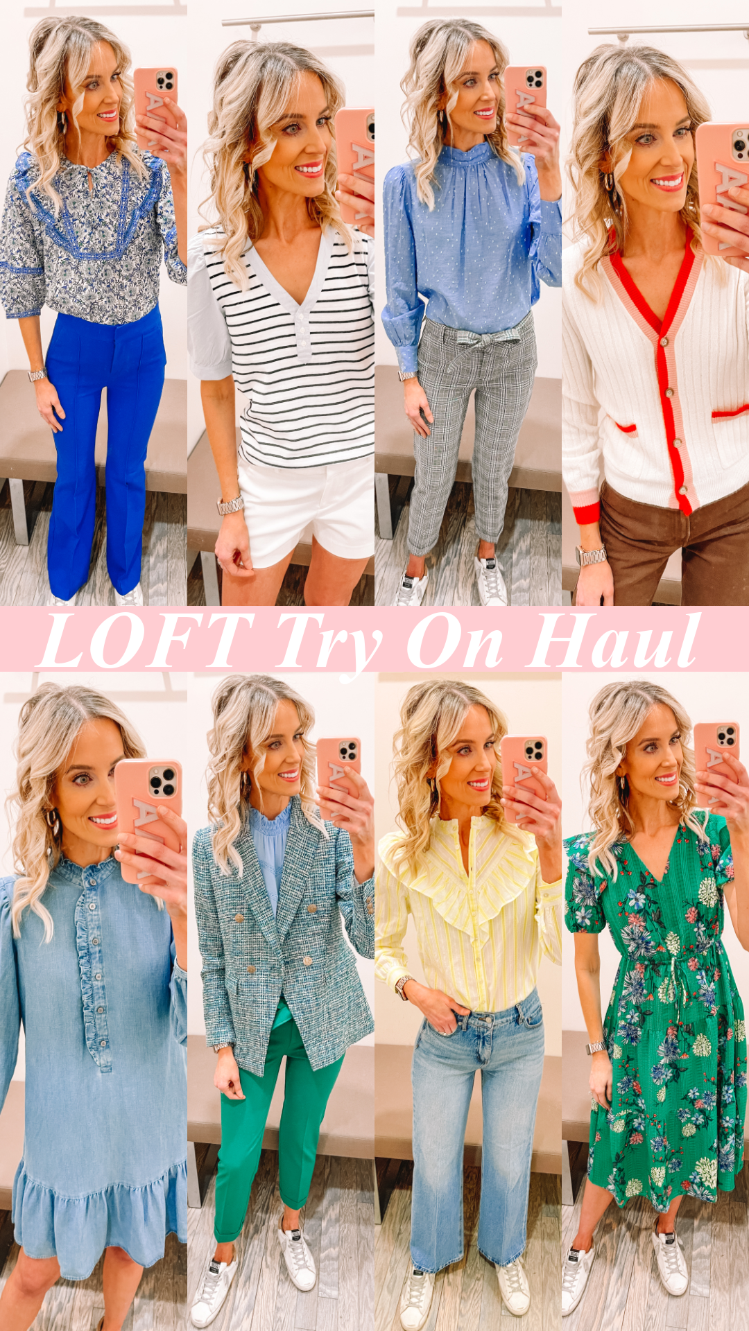 HUGE LOFT Spring Try On Haul - Straight A Style