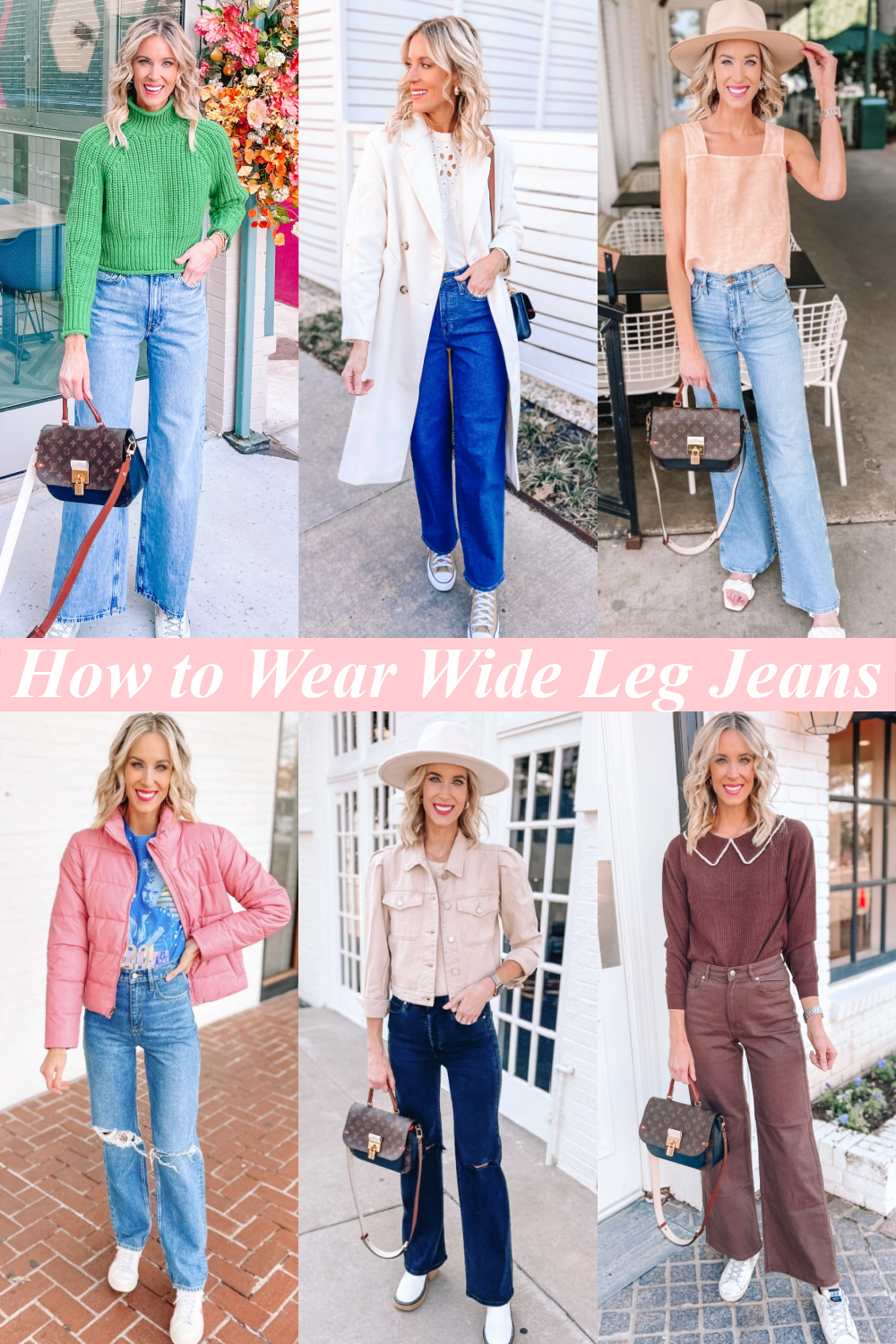 How to Wear & Style Wide Leg Jeans