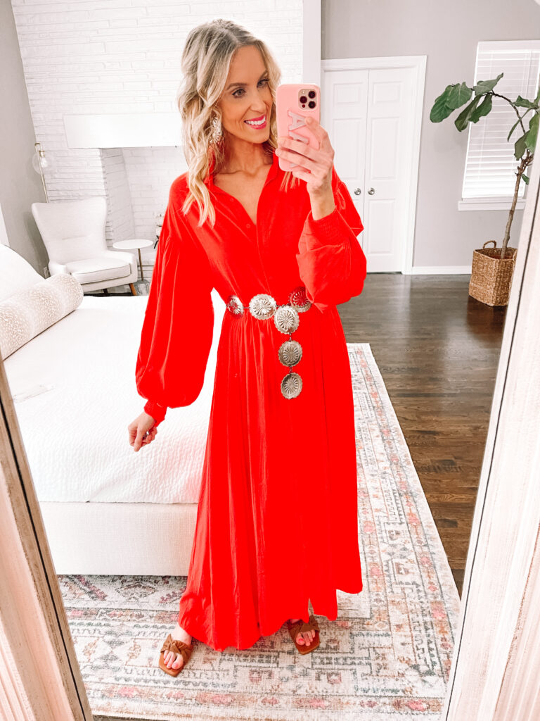 I'm sharing a Red Dress try on including this dreamy red maxi dress. 