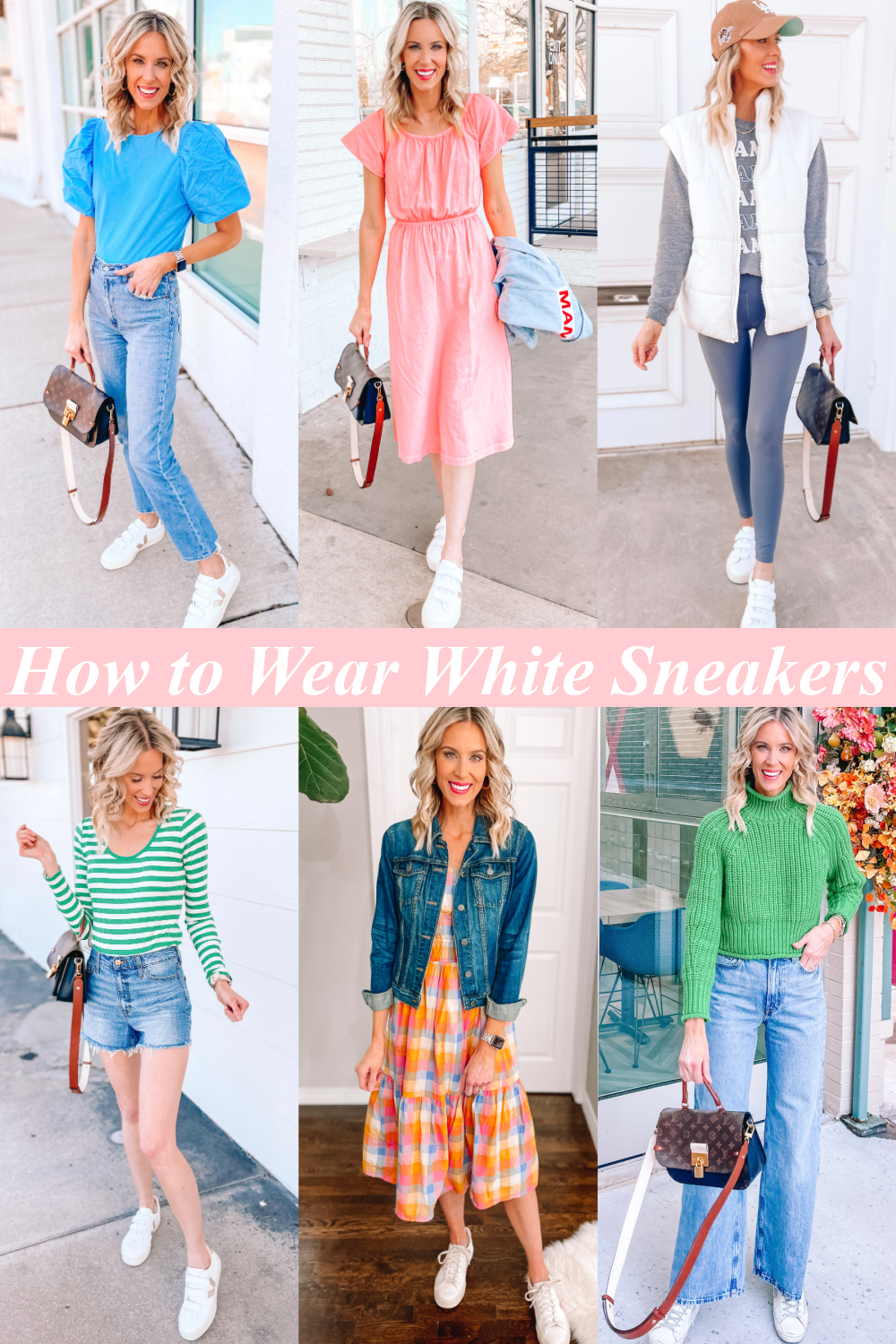 White Pants with Silver Shoes Casual Spring Outfits In Their 20s