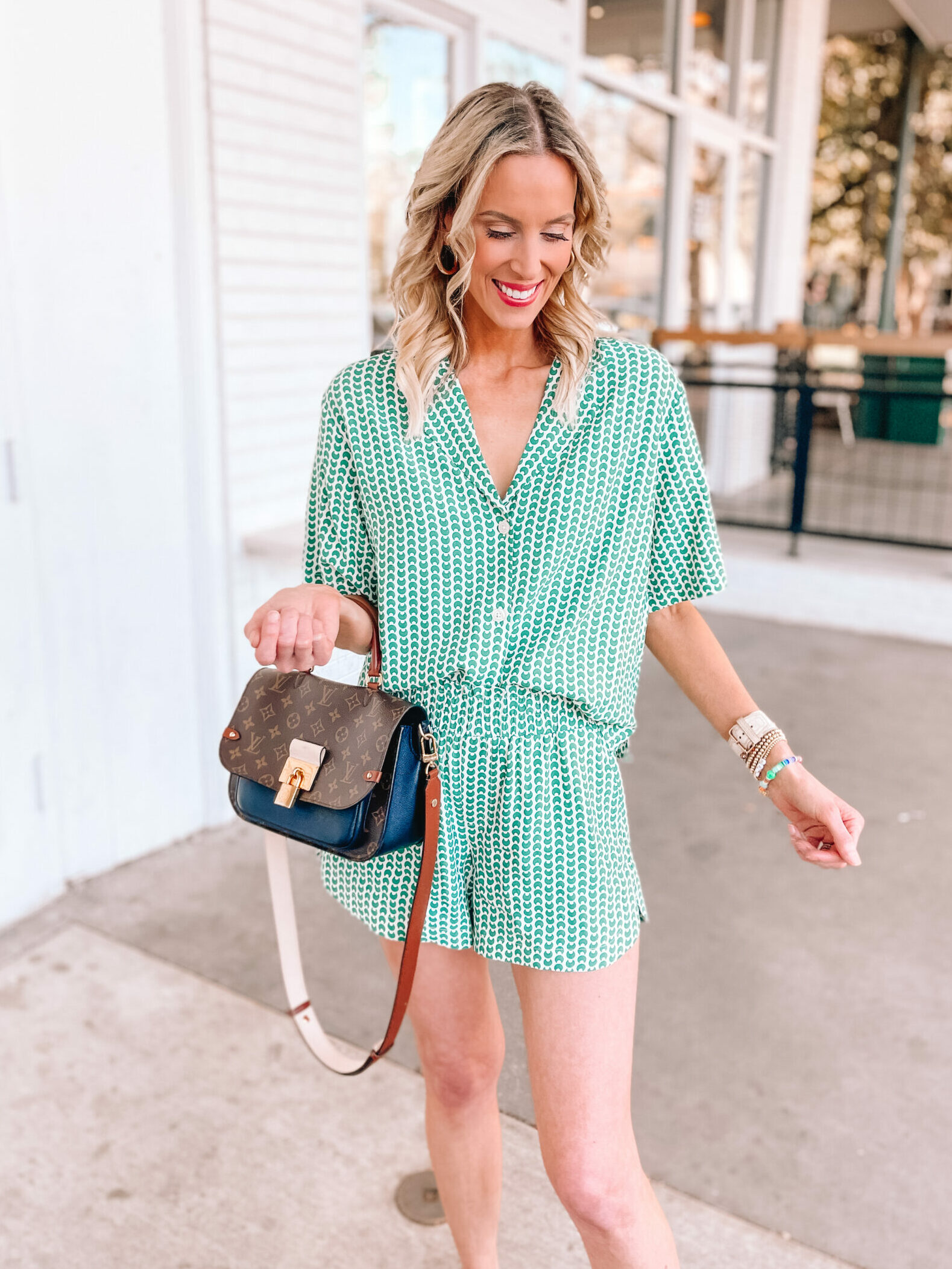 Y'all I have a HUGE Target try on for you today, and it is GOOD!!! How adorable is this green and cream matching set?!