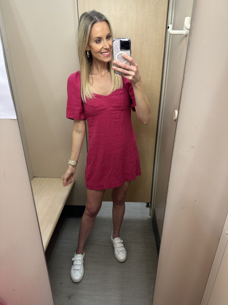 Y'all Target is amazing this season!! I have another really fun Target dress try on for you today. You'll love this clearance find. 