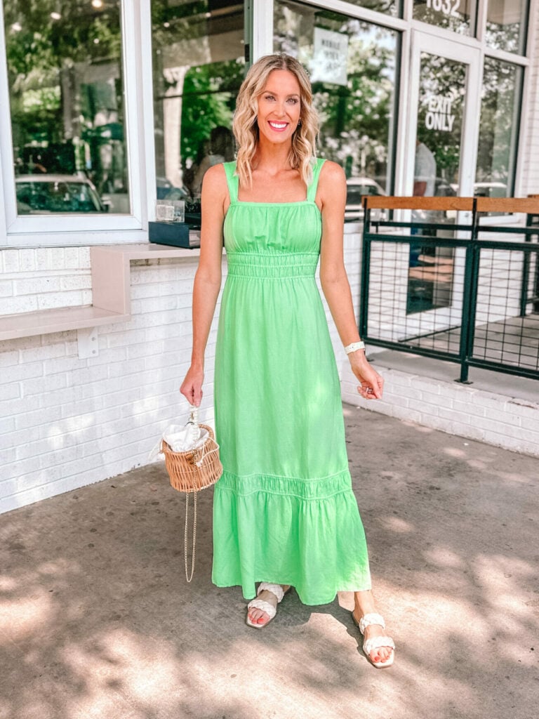 So Not Basic Maxi Dress - Green main image 0